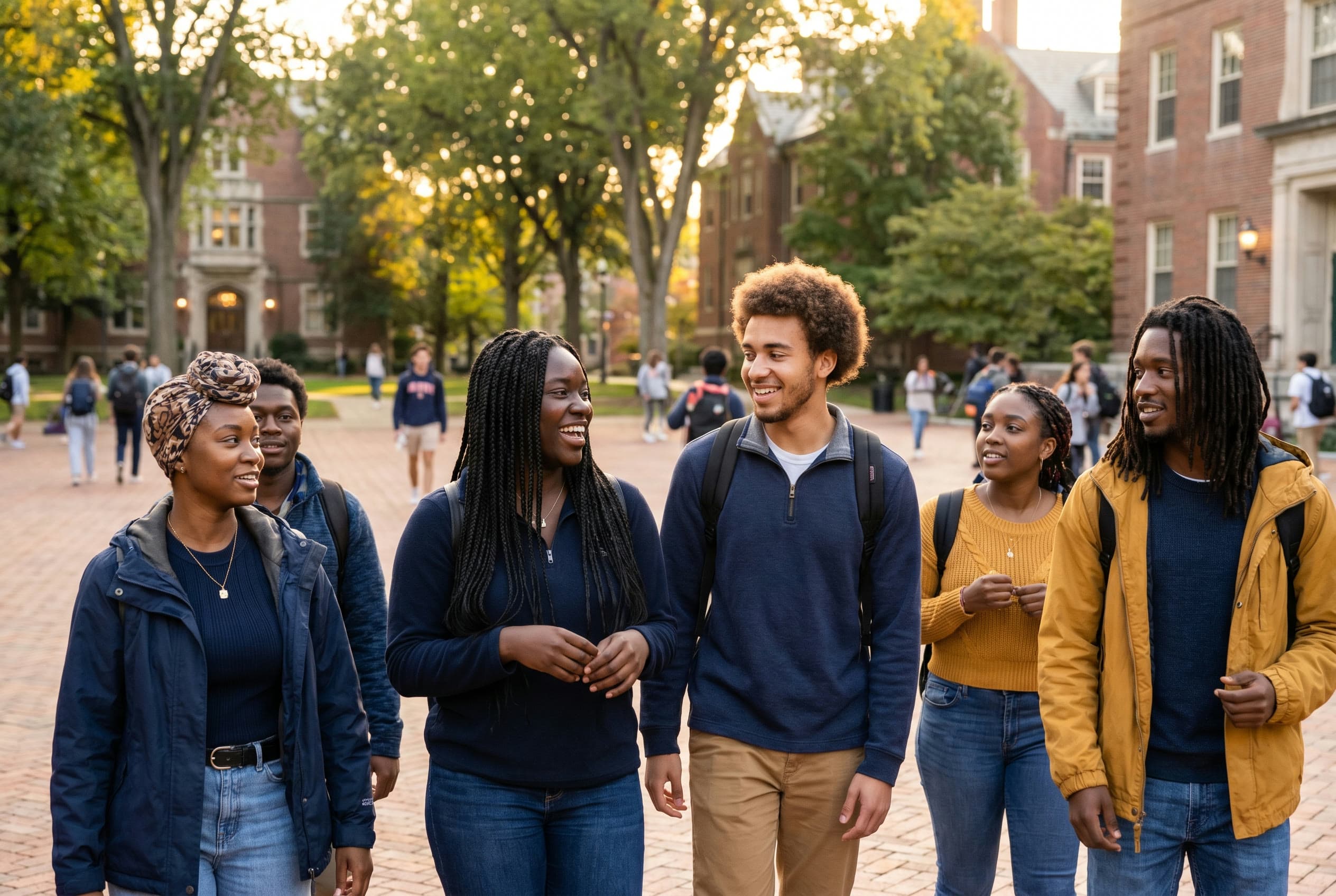 HBCU resources and a campus map